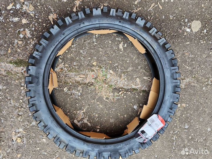 Мотошина 110 100 18 жесткий грунт