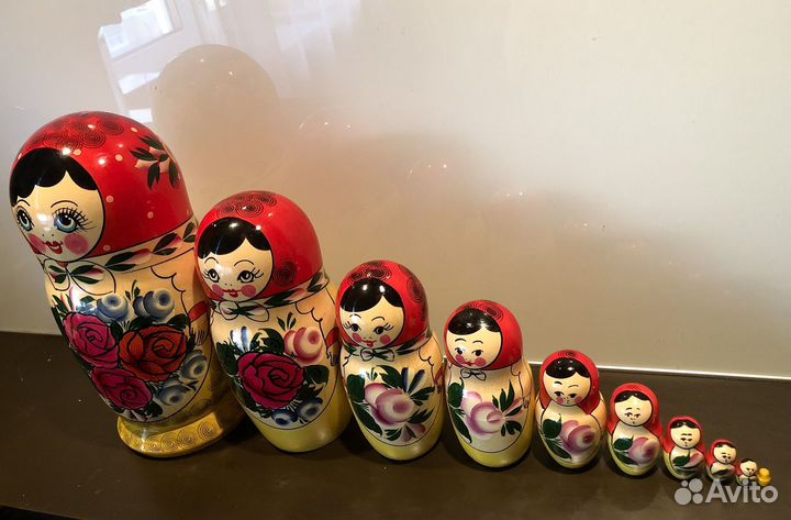 Матрёшка (10 кукол)