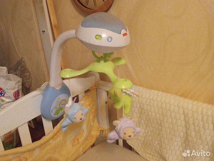 Мобиль карусель на детскую кроватку