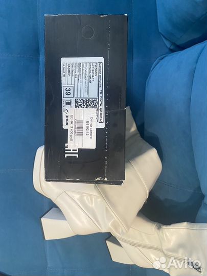 Сапоги женские ботфорты 39 размер