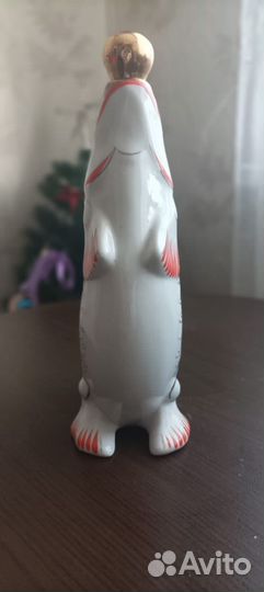 Фарфоровая бутылка рыбка