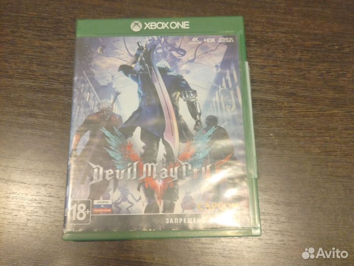 Диск xbox One Devil May cry5
