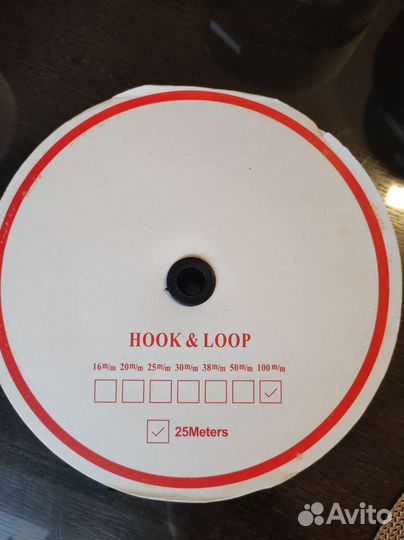 Лента контактная липучка