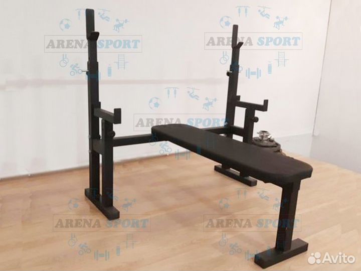 Скамья для жима лежа со стойками