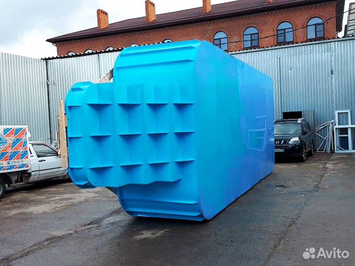 Бассейн 7х3 из полипропилена