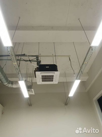 Фанкойлы кассетные kentatsu 2шт