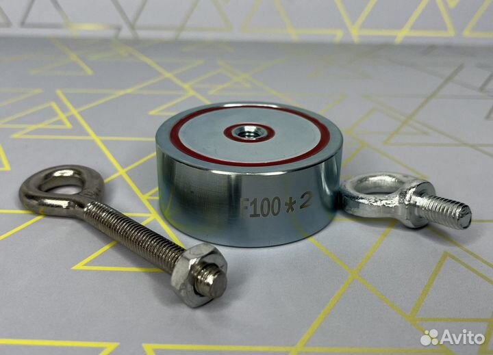 Поисковый магнит f100*2