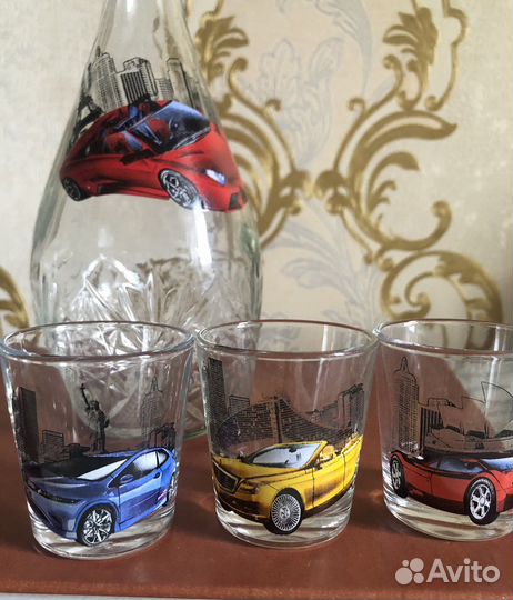 Набор подарочный штоф стопки