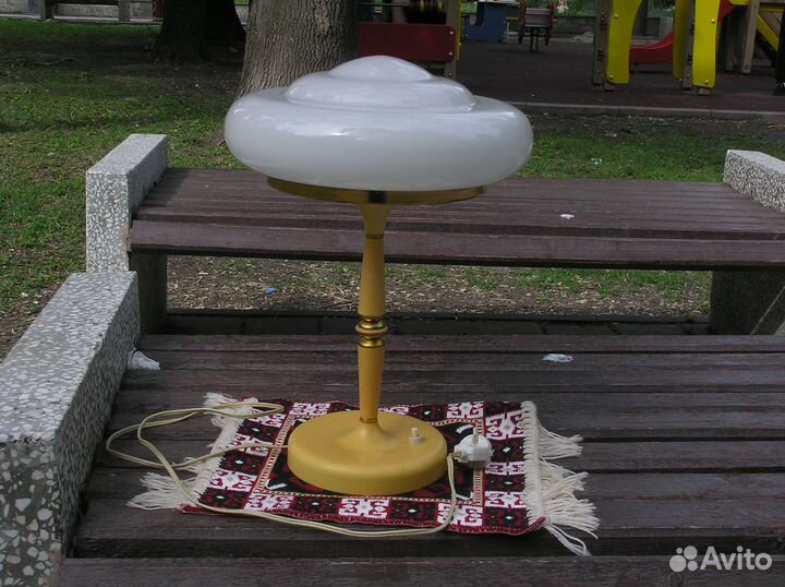 Лампа настольная СССР