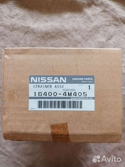 Топливный фильтр ниссан 16400-4М405