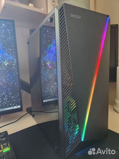 Игровой пк Ryzen 7, Rx 5700