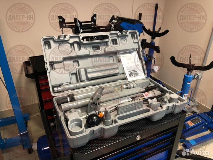 Набор растяжек рихтовочный 10т. KraftWell