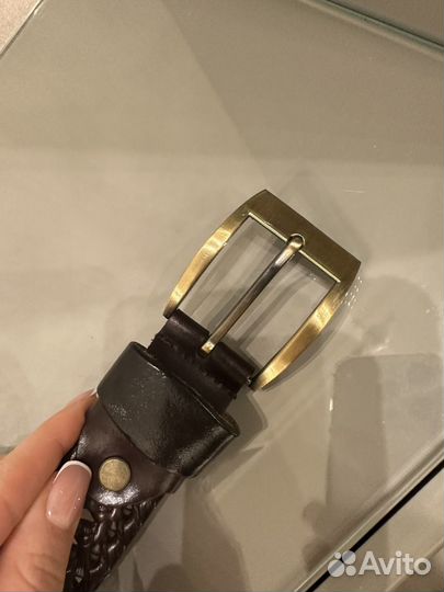 Ремень кожаный 120