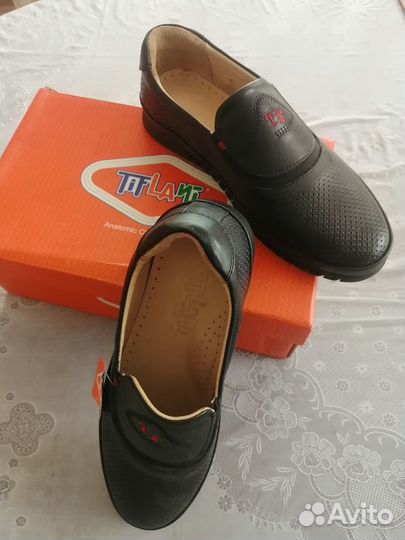 Туфли школьные на мальчика 35р кожаные