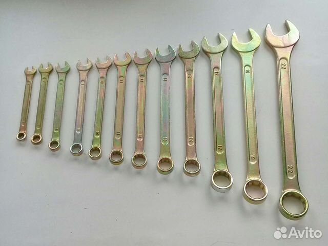 Набор новый, ключи комбинорованные