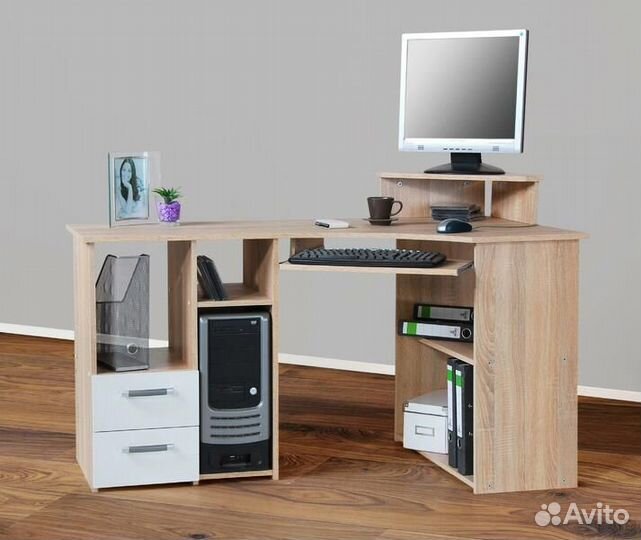 Угловой компьютерный стол от производителя