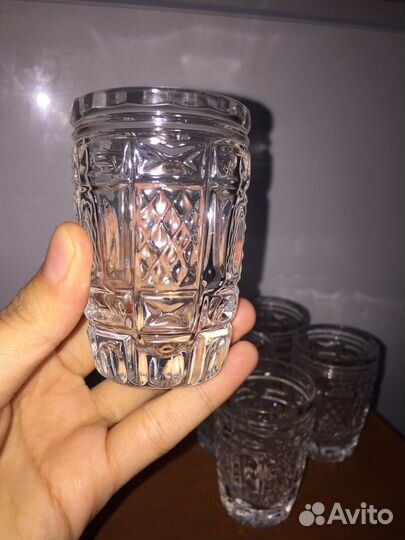 Хрустальные рюмки СССР
