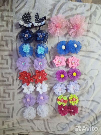 Резинки для волос ручной работы