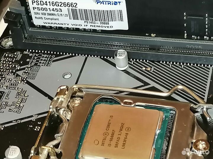 Процессор core i5 9600 KF 6 ядер игровой