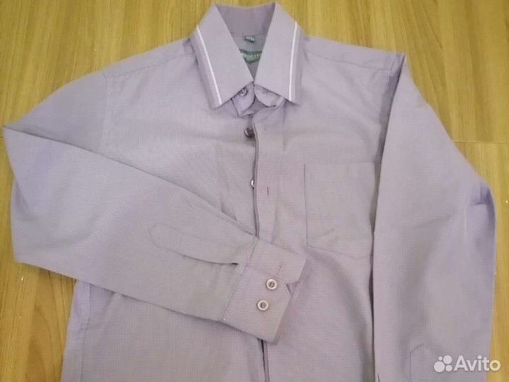 Рубашки на мальчика 128-150