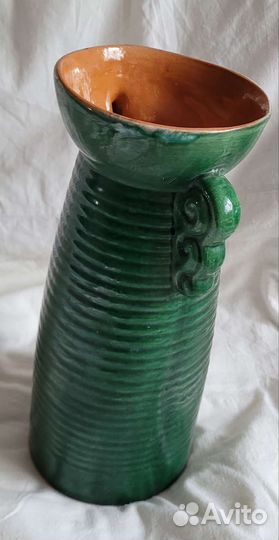 Олимпиада 80 Москва Ваза поливная керамика 26см