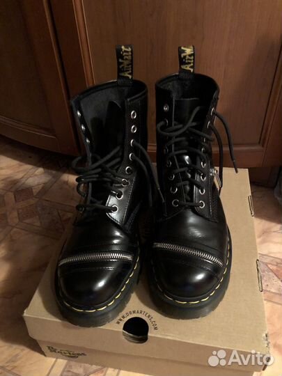 Dr Martens 1460 Bex Zip Black