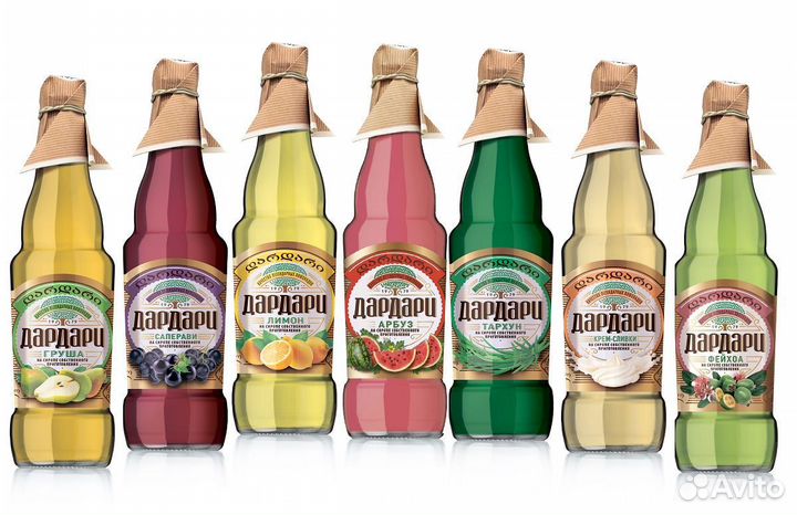 Напитки оптом - лимонады Мирдари и Дардари
