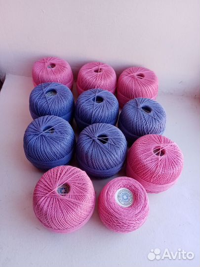 Пряжа в мотках и бабинах