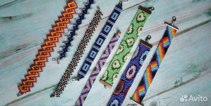 Браслеты из бисера, бусин