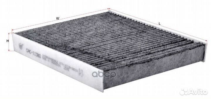 CAC11380SAK фильтр салонаугольный Toyota Hilux