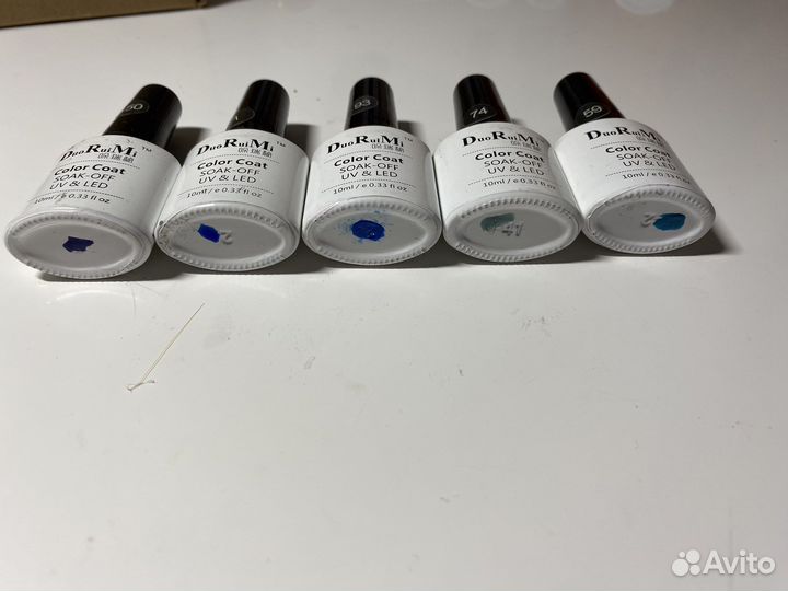 Набор гель лаков бу