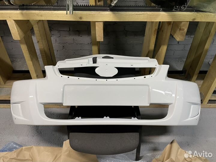 Бампер приора перед Белое облако 240