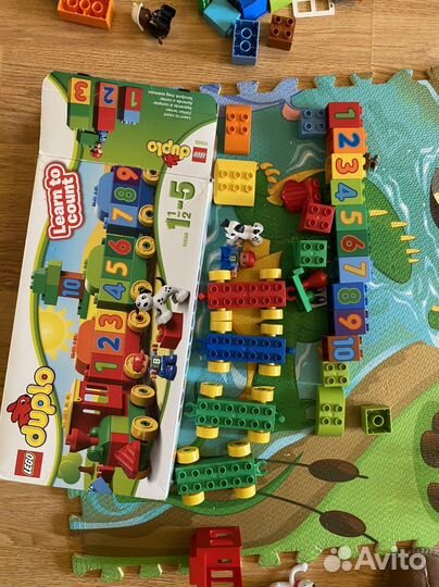 Конструктор лего дупло 10558 считай и играй