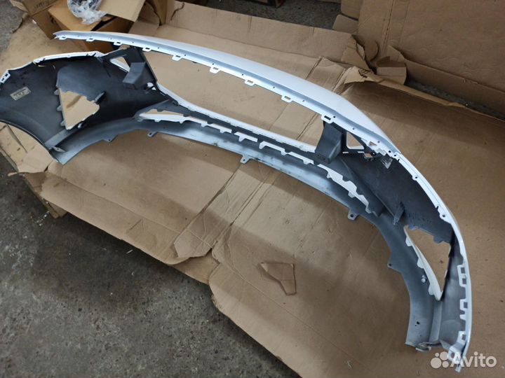 Бампер передний Hyundai Solaris 2 рестайлинг