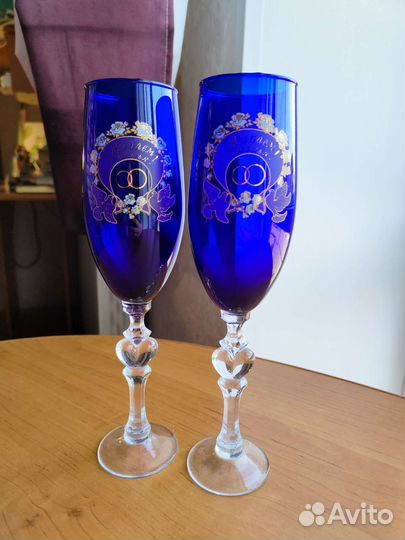 Свадебные бокалы 2 шт
