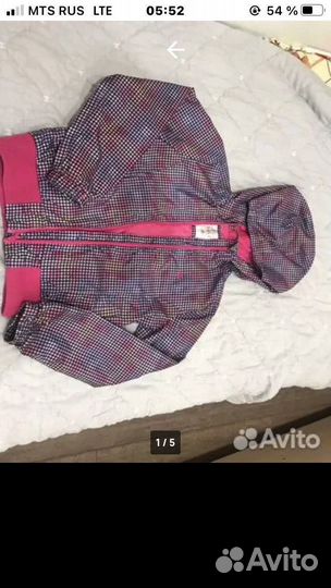 Ветровка девочке