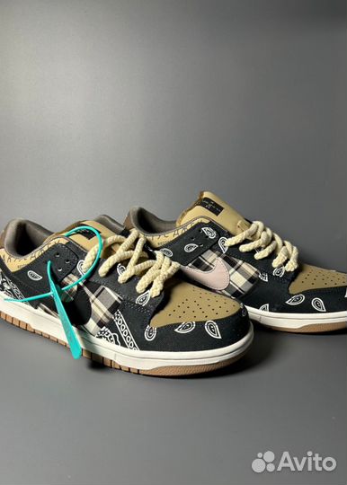Кроссовки Nike SB dunk low x Cactus Jack Люкс