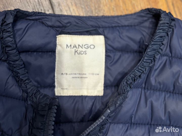 Легкая куртка mango для девочки