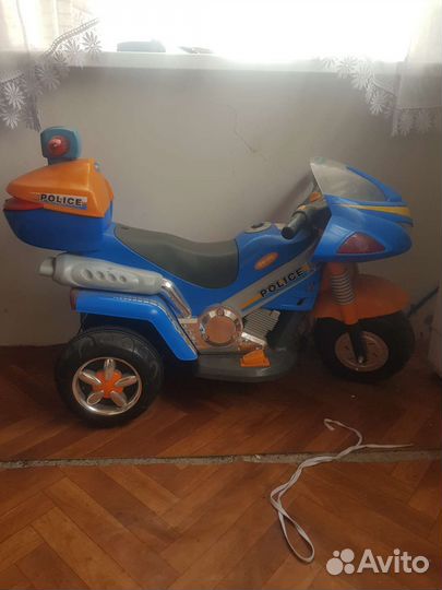 Детский мотоцикл на аккумуляторе бу