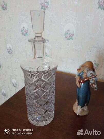 Хрустальная посуда СССР