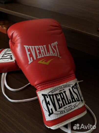 Боксерские перчатки everlast 10 oz