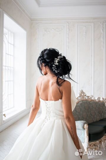 Свадебный образ.Образ в 4 руки.Прическа.Макияж