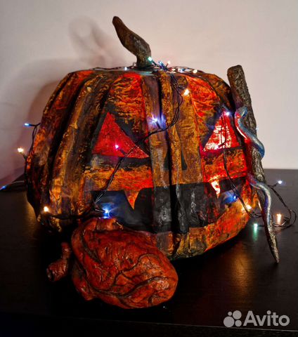 Тыква на хэллоуин