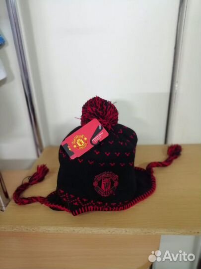 Для Футбола Манчестер Юнайтед шапка зимняя Магазин