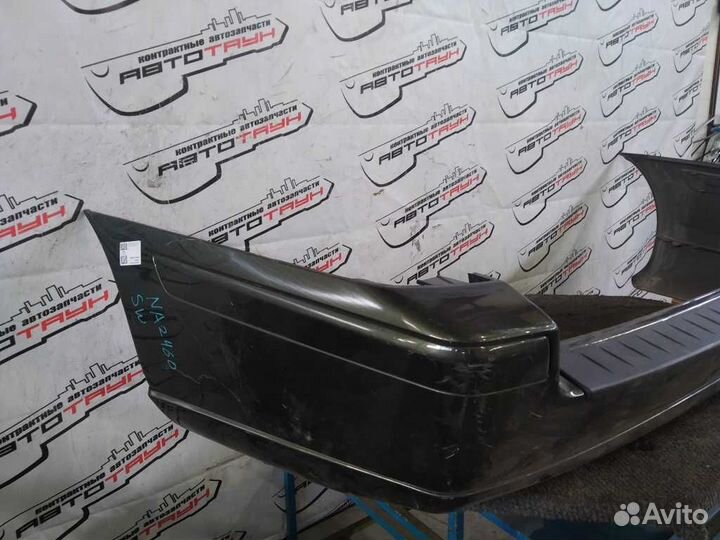 Бампер volvo V70 SJ SW 2 модель задний темно-зеленый NA2460