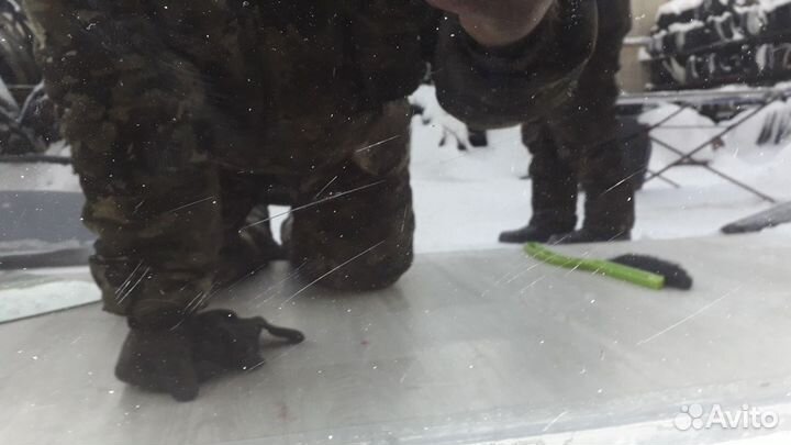 Стекло двери задней левой №18 KIA Rio 3 2014