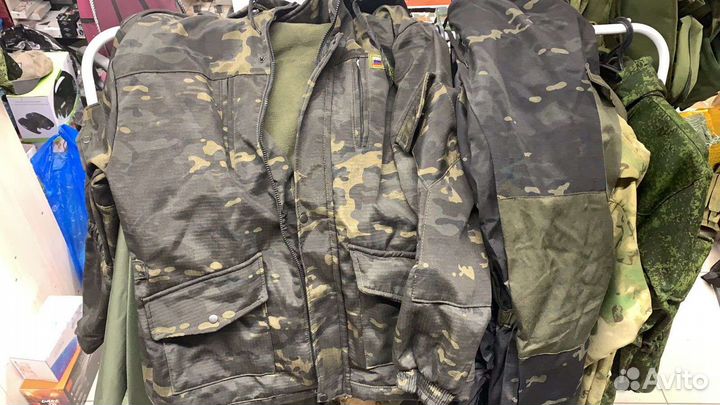 Тактический демисезоный костюм Великан на флисе