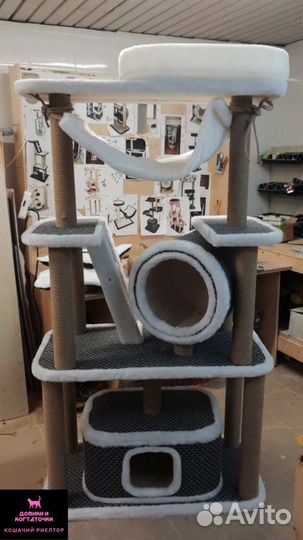 Когтеточка домик для кошки
