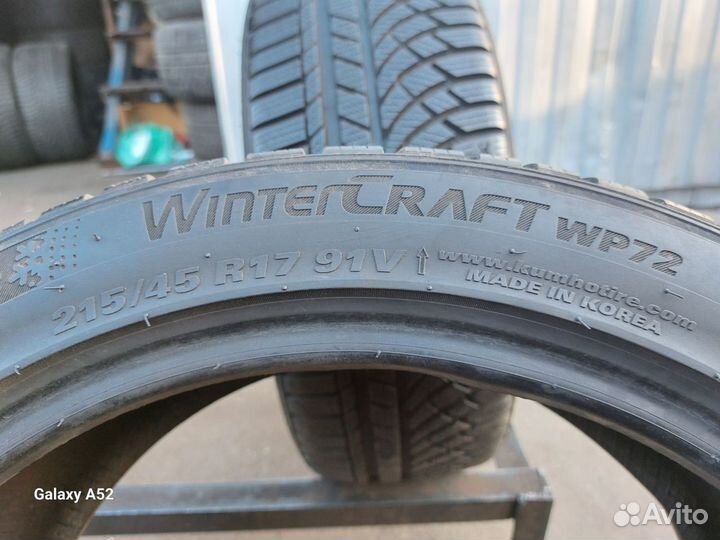 Kumho WinterCraft WP72 215/45 R17 91V