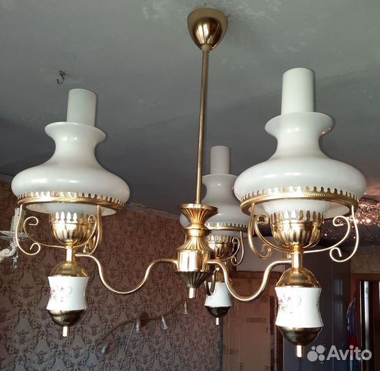 Люстра времён СССР 1970-80 гг